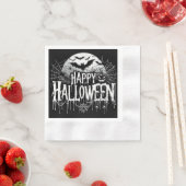 Vintage glückliche Halloween-Kunst Serviette (Beispiel)