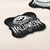 Vintage glückliche Halloween-Kunst Untersetzer (angewinkelt)