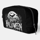 Vintage glückliche Halloween-Kunst Waschbeutel (Rechte Ecke)