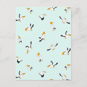 Vintage glückliche Sommersegeburten Feiertagspostkarte