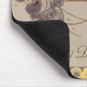Vintage glückliche Tage Mousepad (Ecke)