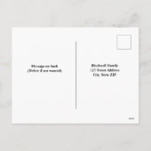 Vintage Glühbirnen Brixen Weihnachten Save the Dat (Rückseite)