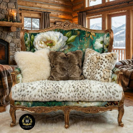 Vintage Gold Floral Seamless Decoupage Seidenpapier