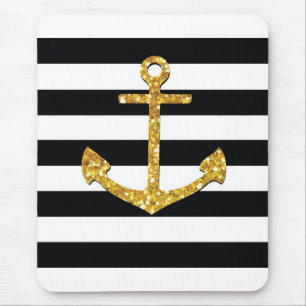 Vintage Golden Anker Mousepad