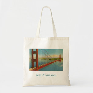 Vintage Golden Gate Brücke Taschen-Tasche Tragetasche