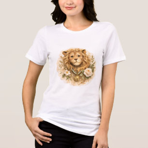 Vintage Golden Lion Tri-Blend-Shirt Tri-Blend Shirt