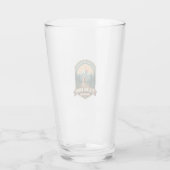 Vintage Golden Retriever Wandernde Mutter Trail-Te Glas (Rückseite)