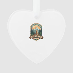 Vintage Golden Retriever Wandernde Mutter Trail Te Ornament