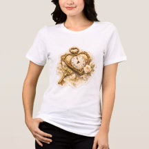 Vintage Golden Time Tri-Blend-Shirt