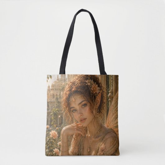 Vintage Golden Traum Fee Tasche (Vorderseite)