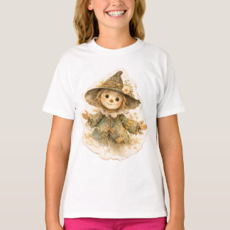 Vintage Golden Wiese Kinder T-Shirt