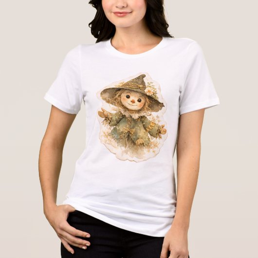 Vintage Golden Wiese Tri-Blend Shirt (Vorderseite)
