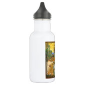 Vintage Goldene Sonne: Leo Zodiac Kunstgalerie Trinkflasche (Links)
