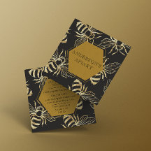 Vintage Goldkönigin Bee Apiary