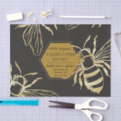 Vintage Goldkönigin Seidenpapier (Handwerk)