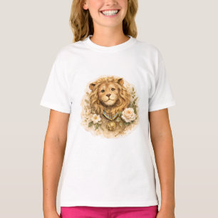 Vintage-Goldlöwen-Kinder-T-Shirt T-Shirt