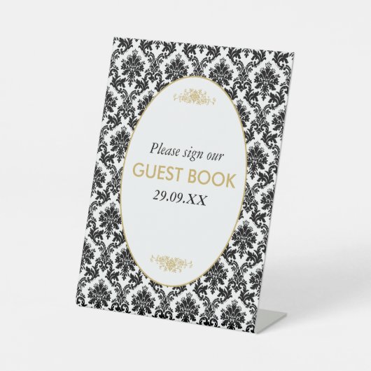 Vintage Goldmedaille Sockelschild (Vorderseite)