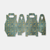 Vintage Goldpapierdrucke Geschenkschachtel (Ungefaltet)