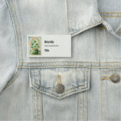 Vintage Goldtopf- und Regenbogen-Geschäft Namensschild (Beispiel)