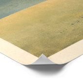Vintage Golf - Kunstdruck Poster (Ecke)