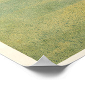 Vintage Golf - Kunstdruck Poster (Ecke)