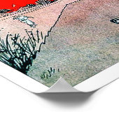 Vintage Golf Print Poster (Ecke)