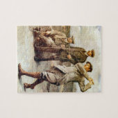 Vintage Golf Puzzle (Horizontal)
