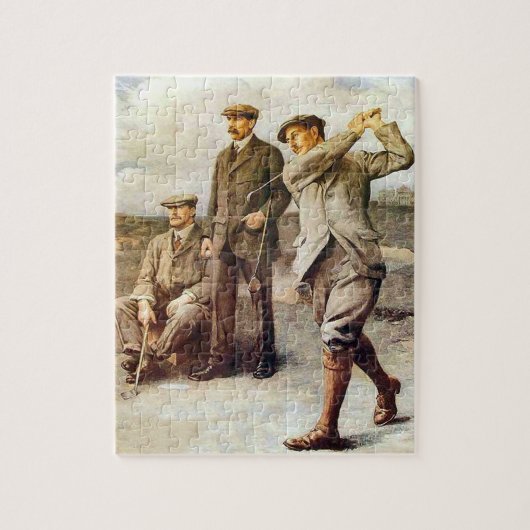 Vintage Golf Puzzle (Vertikal)
