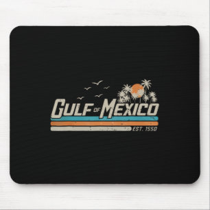 Vintage Golf von Mexiko seit 1550 Retro Vintage Be Mousepad