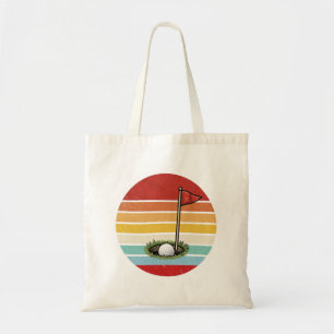 Vintage-Golfball-Loch Tragetasche