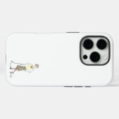 Vintage Golfer iPhone 16 Pro Hülle (Rückseite (Horizontal))