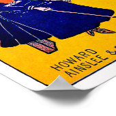 Vintage Golfer-Printwerbung Poster (Ecke)