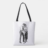 Vintage Golfunterricht Tasche (Rückseite)
