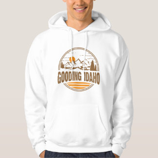 Vintage Gooding, Idaho Bergwandern Souvenir Pr Hoodie