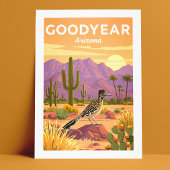 Vintage Goodyear Arizona Postkarte