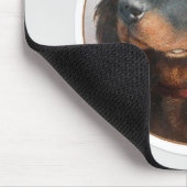 Vintage Gordon Setter Mousepad (Ecke)