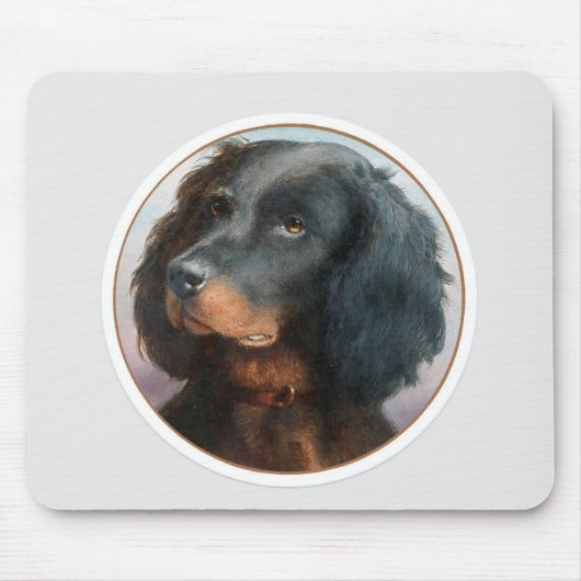 Vintage Gordon Setter Mousepad (Vorne)