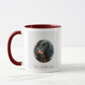 Vintage Gordon Setter Tasse (Links)