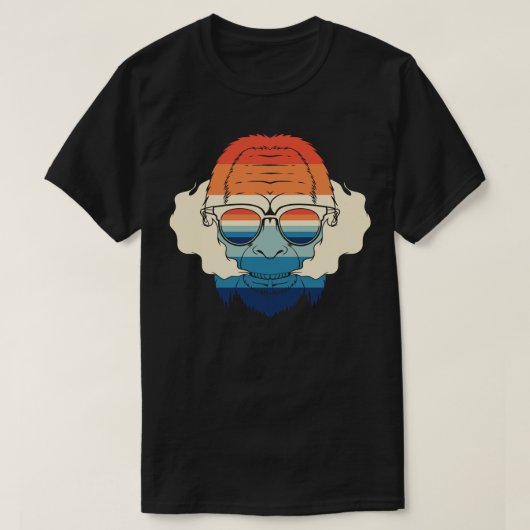 Vintage Gorilla T-Shirt (Design vorne)