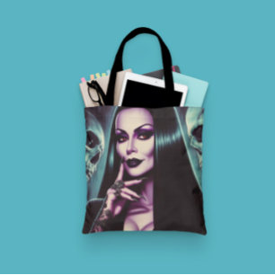 Vintage-Goth-Frau Tasche