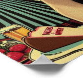 Vintage Gothic Girls Poster (Ecke)