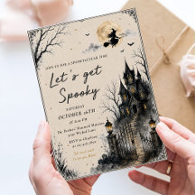 Vintage Gothic Let’s Get Spooky Halloween Party