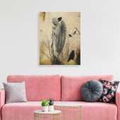 Vintage Gotik Leinwanddruck (Insitu (Wohnzimmer))