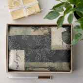 Vintage Gotische Apothekenflaschen & Fledermäuse H Seidenpapier (Geschenk)