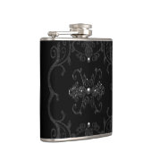 Vintage gotische Eleganz-Juwelen Flachmann (Rechts)