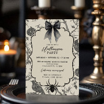 Vintage-Gotische Halloween-Party