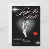 Vintage gotische Hochzeitsreise (Vorderseite)