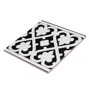 Vintage gotische Kunst Deko Muster Fliese