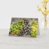 Vintage Grabkarte Karte (Gelbe Blume)