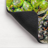 Vintage Grabmal Digitale Kunst Mousepad (Ecke)